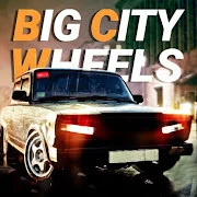 Взломанная Big City Wheels - Симулятор курьера