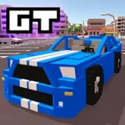 Blocky Car Racer Мод (Все Разблокировано)