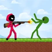 Взломанный Stickman vs Zombies