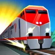 Взломанная Idle Raiway Tycoon