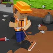 Взломанная Cleaning Idle