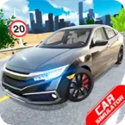 Car Simulator Civic: City Driving {ВЗЛОМ, без рекламы}