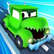 Взломанный Car Eats Car 3D - Race Survive