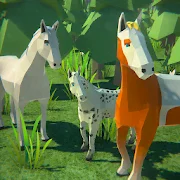 Forest Horse Simulator - 3D Game Online Sim {МОД: Много денег}