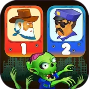 Two guys & Zombies {На двоих} {Взлом: Много алмазов}