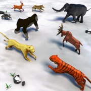 Animal Kingdom Battle Simulator 3D {ВЗЛОМ: драгоценные камни}