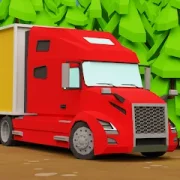 Angry Truck 3D Mini Simulator {ВЗЛОМ: много денег}
