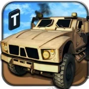 Army War Truck Driver Sim 3D {ВЗЛОМ: разблокированы все уровни}