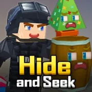 Hide and Seek - minecraft style