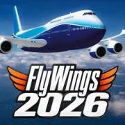FlyWings 2026 Flight Simulator {ВЗЛОМ: Премиум \ Разблокировано}