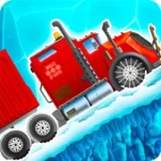 Ice Road Truck Driving Race {ВЗЛОМ: много денег}