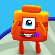 Merge Number Cube: 3D Run Game {ВЗЛОМ: много денег}