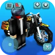 Motorcycle Racing Craft: Moto Games & Building 3D