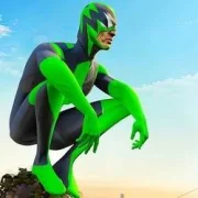 Rope Frog Ninja Hero Car Vegas {ВЗЛОМ: Много денег}