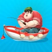 Рыбак Ларри. Увлекательная рыбалка. Idle Fishing