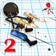 Sniper Shooter Stickman 2 Fury: Gun Shooting Games {ВЗЛОМ: много денег}